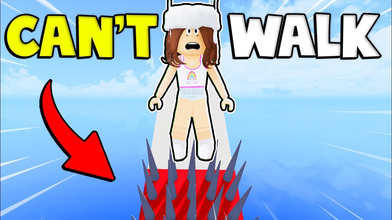 Roblox Obby, But You CAN'T WALK...