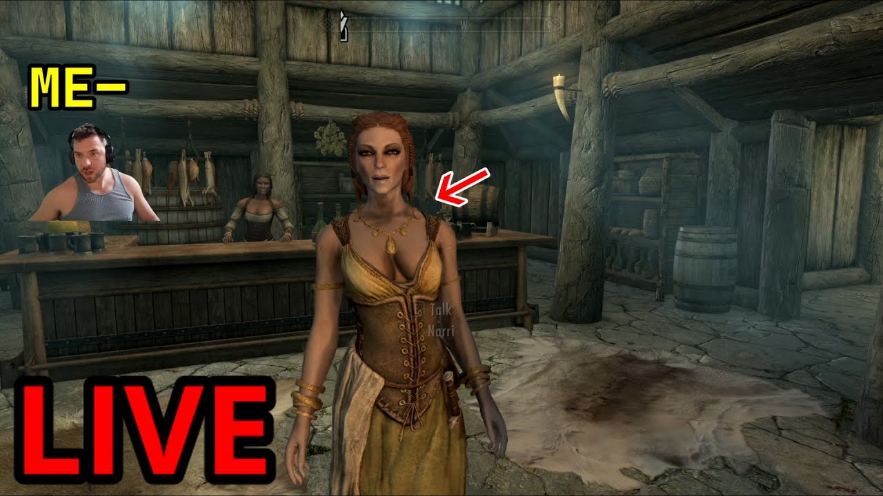 Skyrim Episode 8 Live Stream - Madness Ore and Armor - Legendary Nord