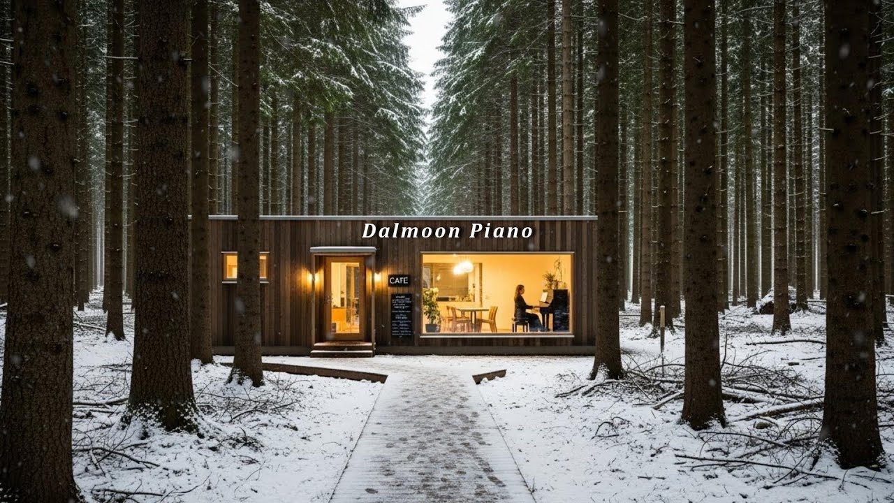 숲속 카페에서 흐르는 몽환적인 피아노 선율 | Dalmoon Piano