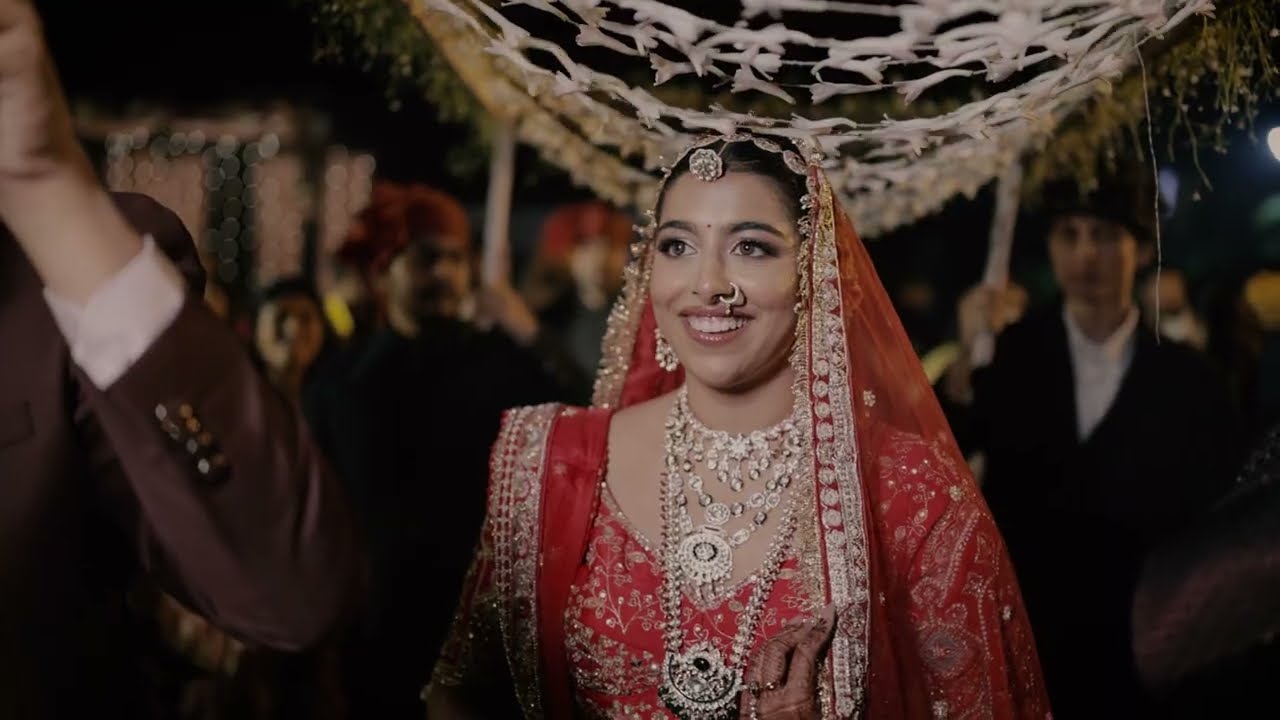 ANISHA & ATUL WEDDING TRAILER 1st CUT 4K