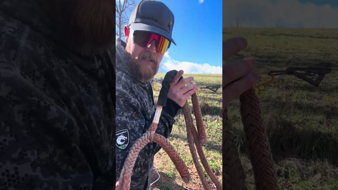 Watch this and learn how to sag that wire from the ground!