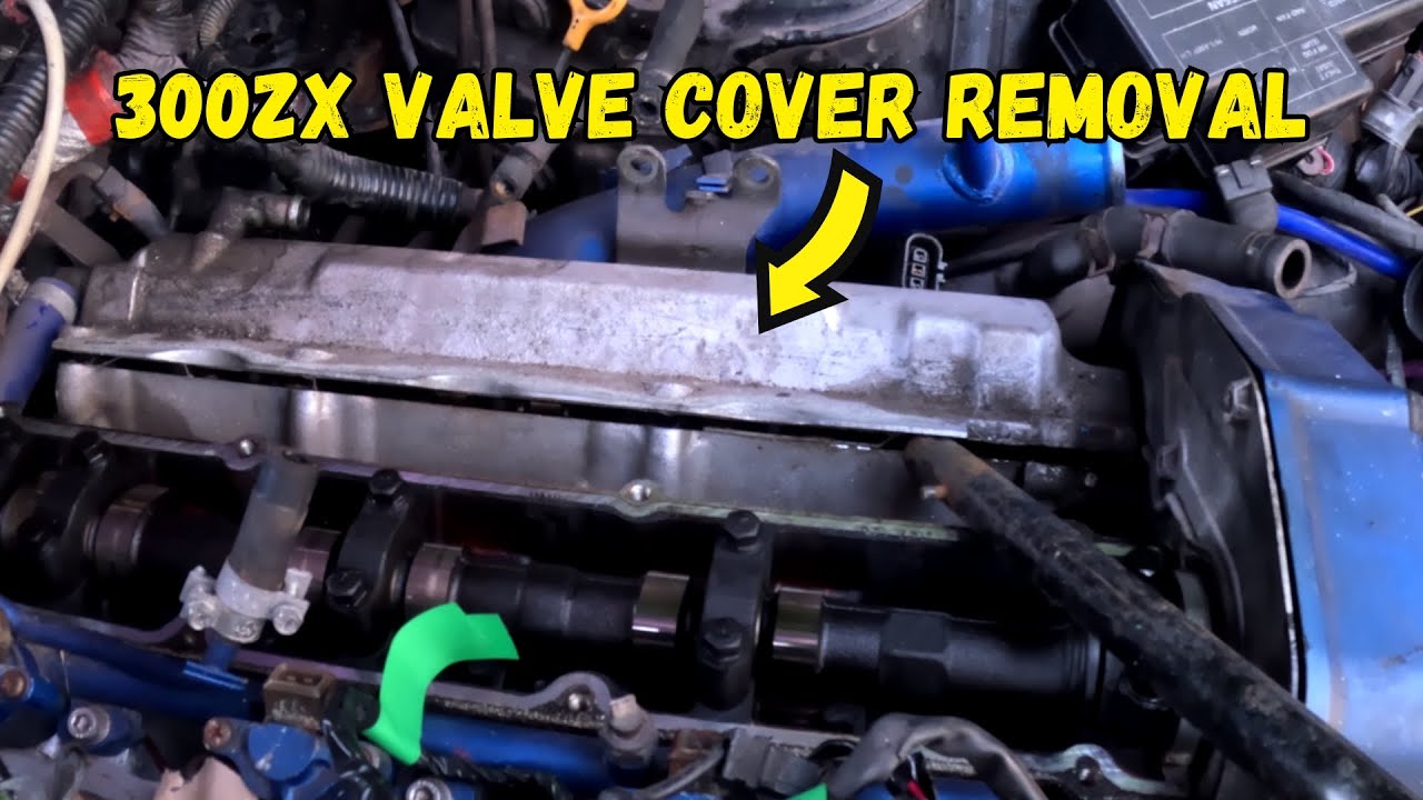 REMOVING THE VALVE COVERS ON MY NISSAN 300ZX TWIN TURBO