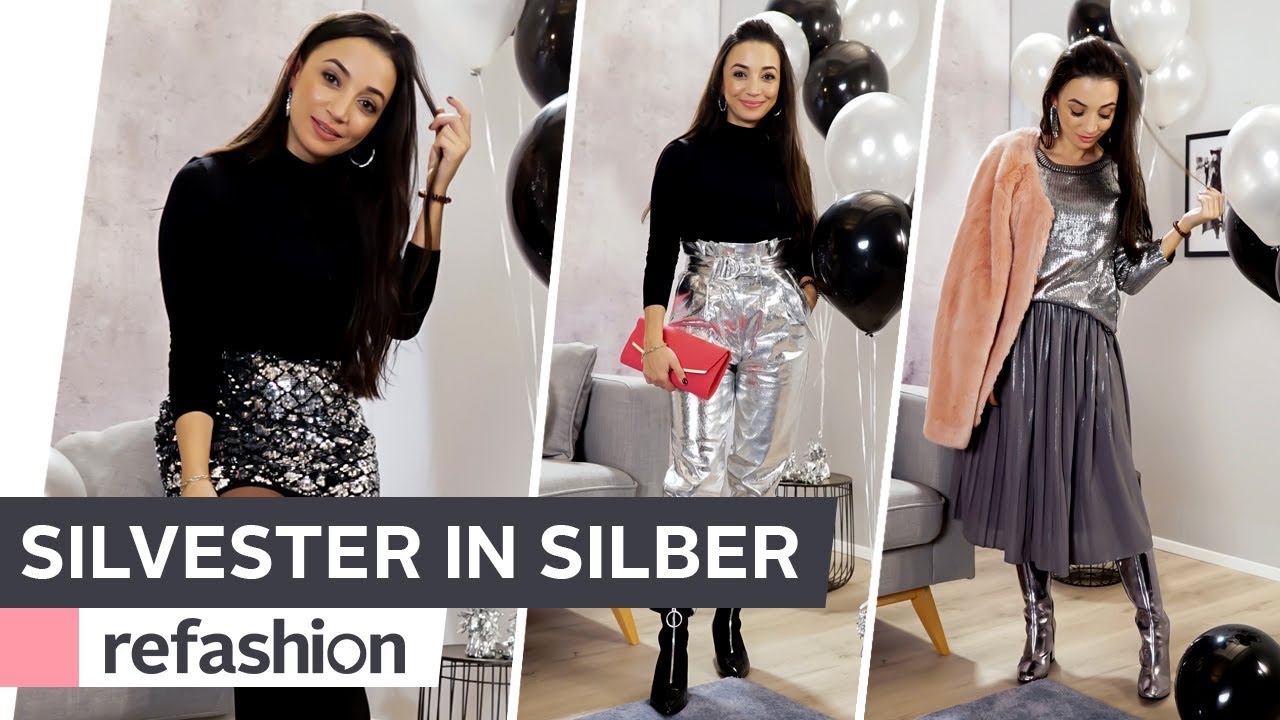 HOW TO STYLE: Silvester in Silber ~ refashion | OTTO