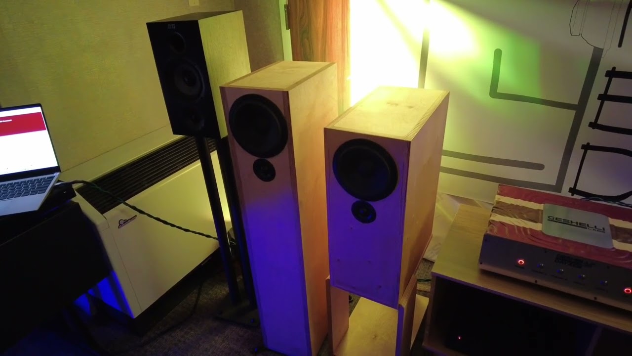 At Capital Audio Fest Neil Blanchard Presented a D.I.Y. Transmission Line Loudspeaker Design