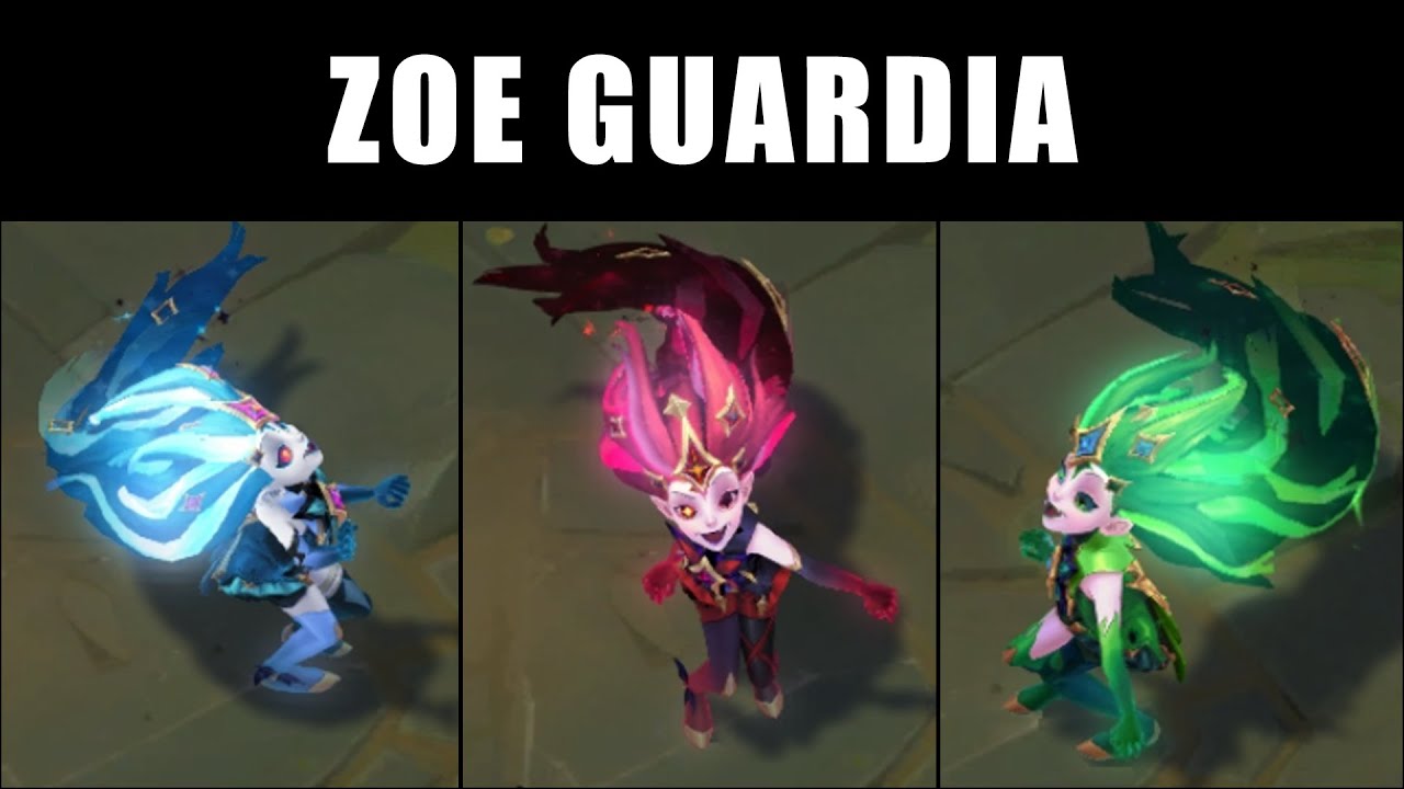 Zoe Guardia Estelar - Croma Skin