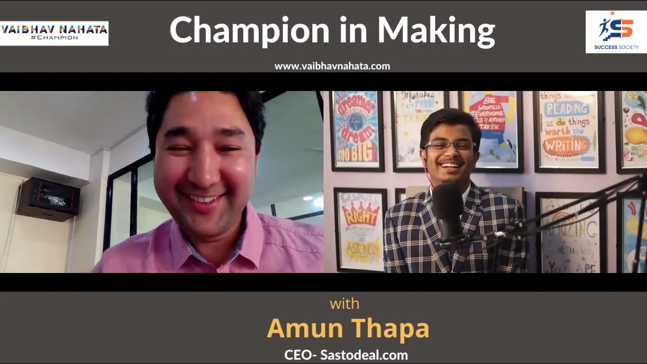 How Amun Thapa built one of Nepal's Largest E-Commerce Platform 🔥! This Podcast will blow your mind🔥