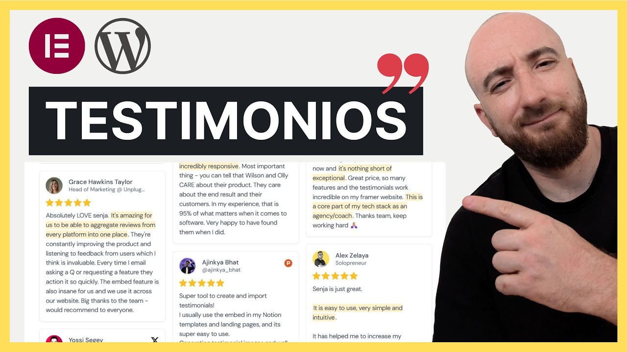 Deja de usar el tipico Slider de Testimonios de Elementor