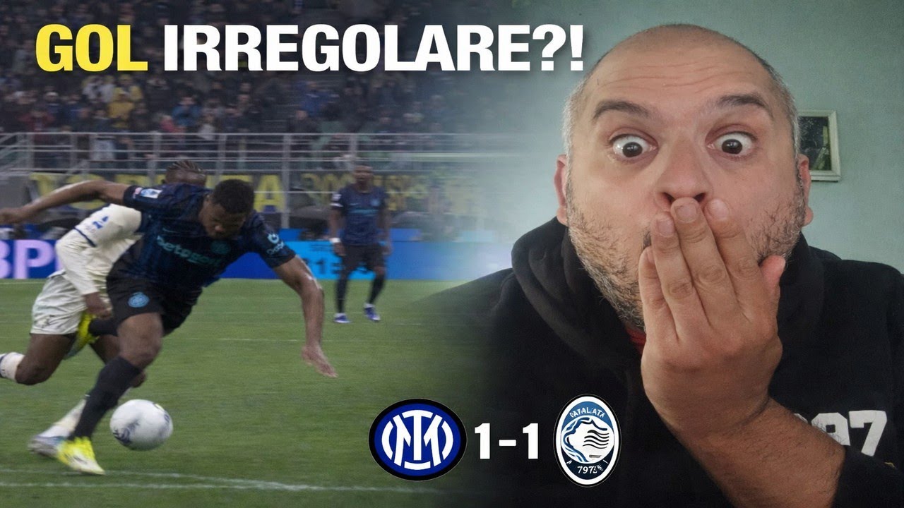 Inter Atalanta 1-1: gol Kristovic irregolare?! Bufera su Manganiello, arbitro scandaloso come Chivu