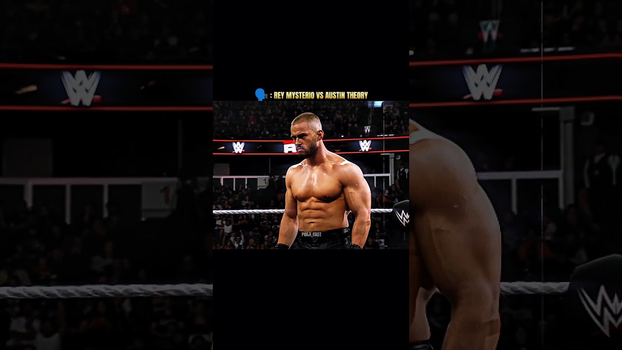 Rey Mysterio Vs Austin Theory ☠️🥵🔥 | Penta Returns to aid Rey Mysterio Against Vision 💀🥶🤯 