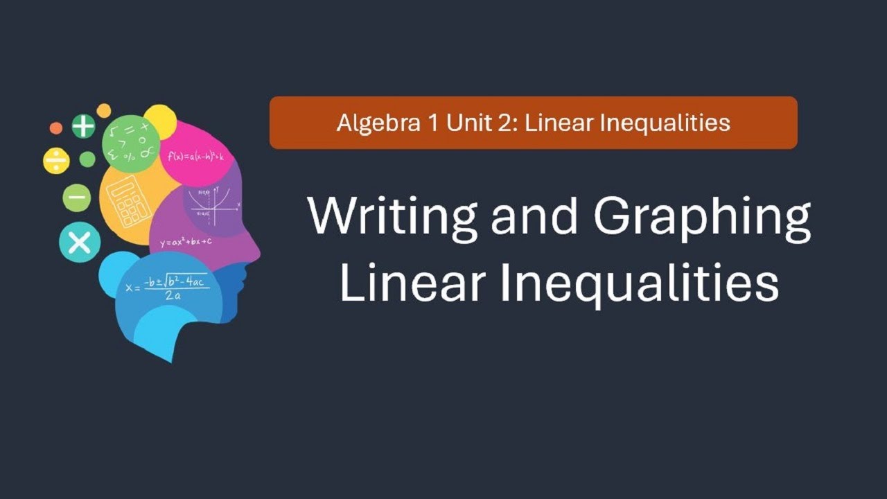 2.1 Writing and Graphing Linear Inequalities