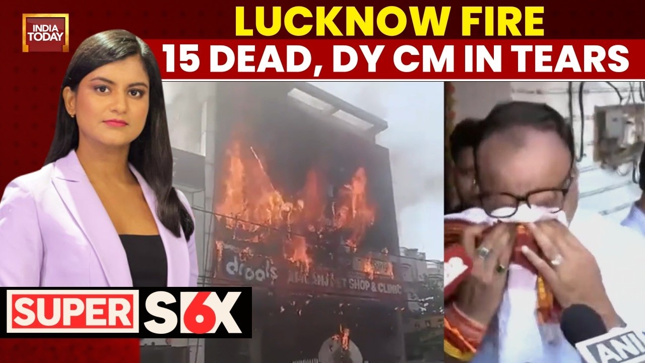 Lucknow Fire Tragedy LIVE: 15 Dead In Inferno, Children Among Victims, CM Yogi Cuts Short Visit