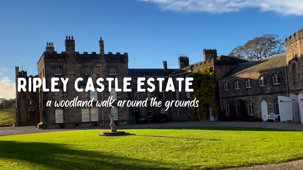Walk with Me: Ripley Castle | Harrogate | English Countryside Estate | Yorkshire Walking Girl