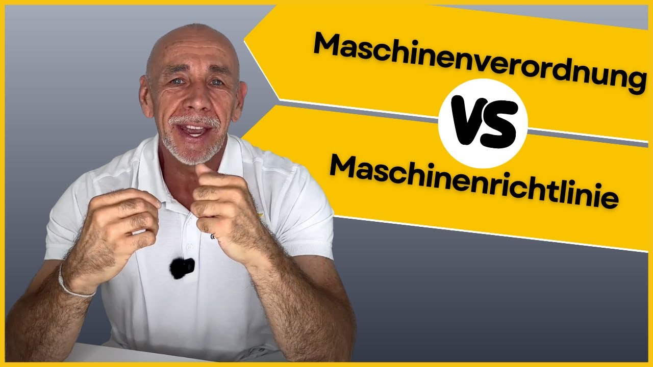 Maschinenverordnung vs. Maschinenrichtlinie