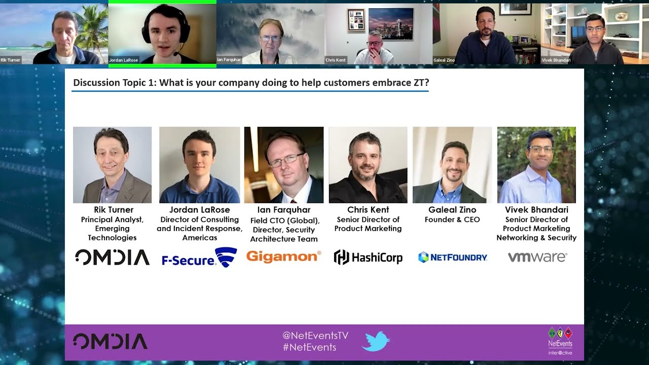 NetEvents International Media Roundtable: Exploring the Myths of Zero Trust