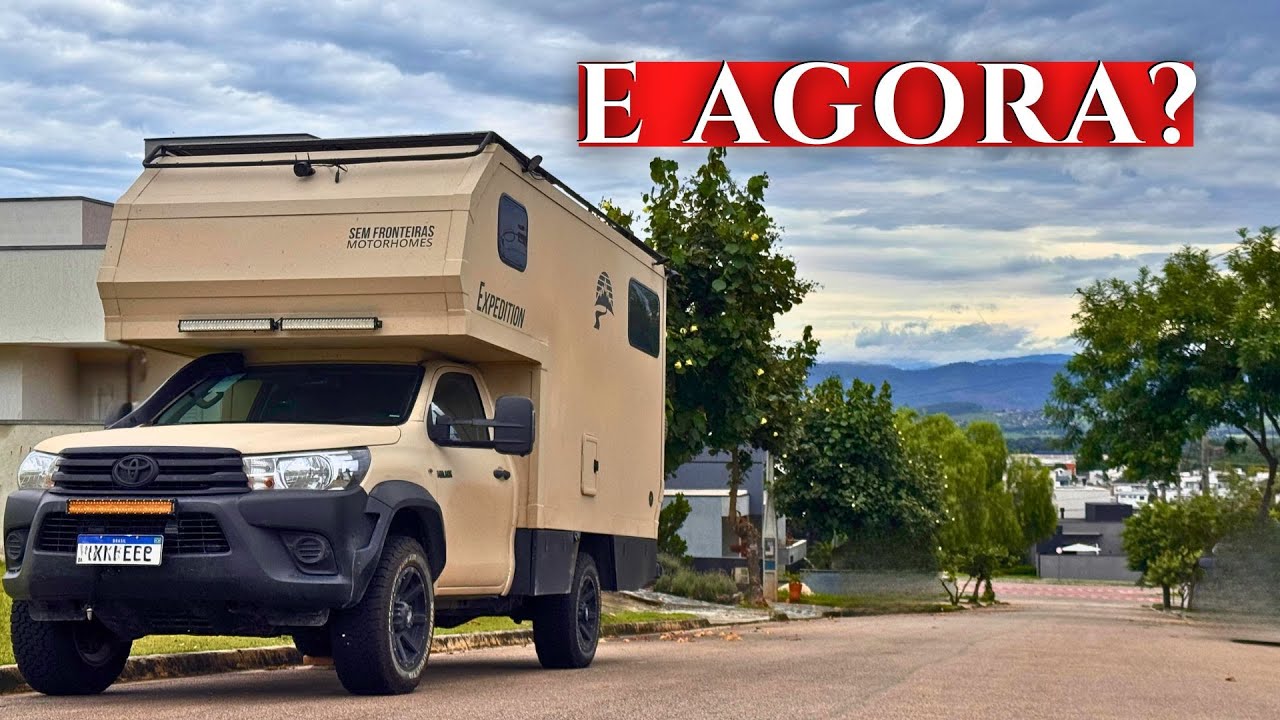 VAMOS PARA USHUAIA COM ESSE MOTORHOME | Toyota Expedition 4x4 | Expedição Paz, Amor e Viagem