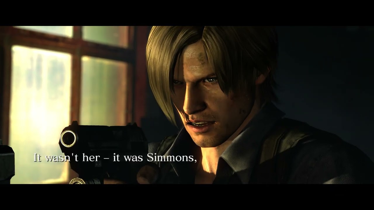 Resident Evil 6 - Leon vs Chris [4K 60fps]
