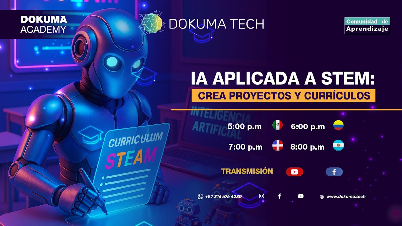 IA aplicada a STEM: Crea proyectos y currículos