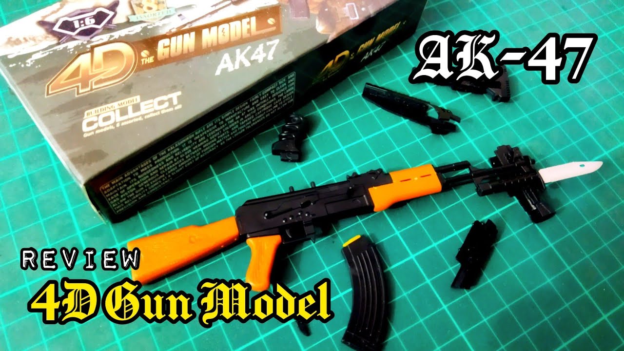 4D Gun Model - AK-47 | Speed Build & REVIEW #4Dgunmodel #ak47