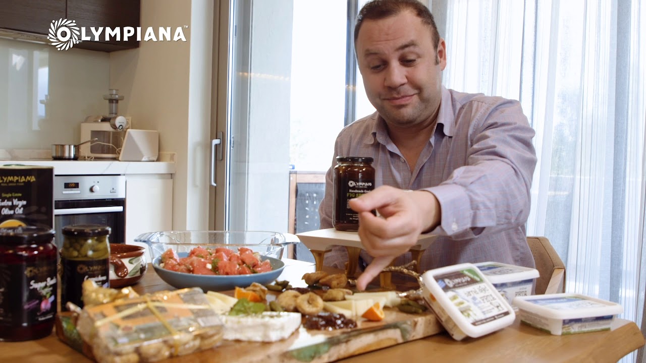 Olympiana Feta Cheese Recipes and Deli Product Presentation