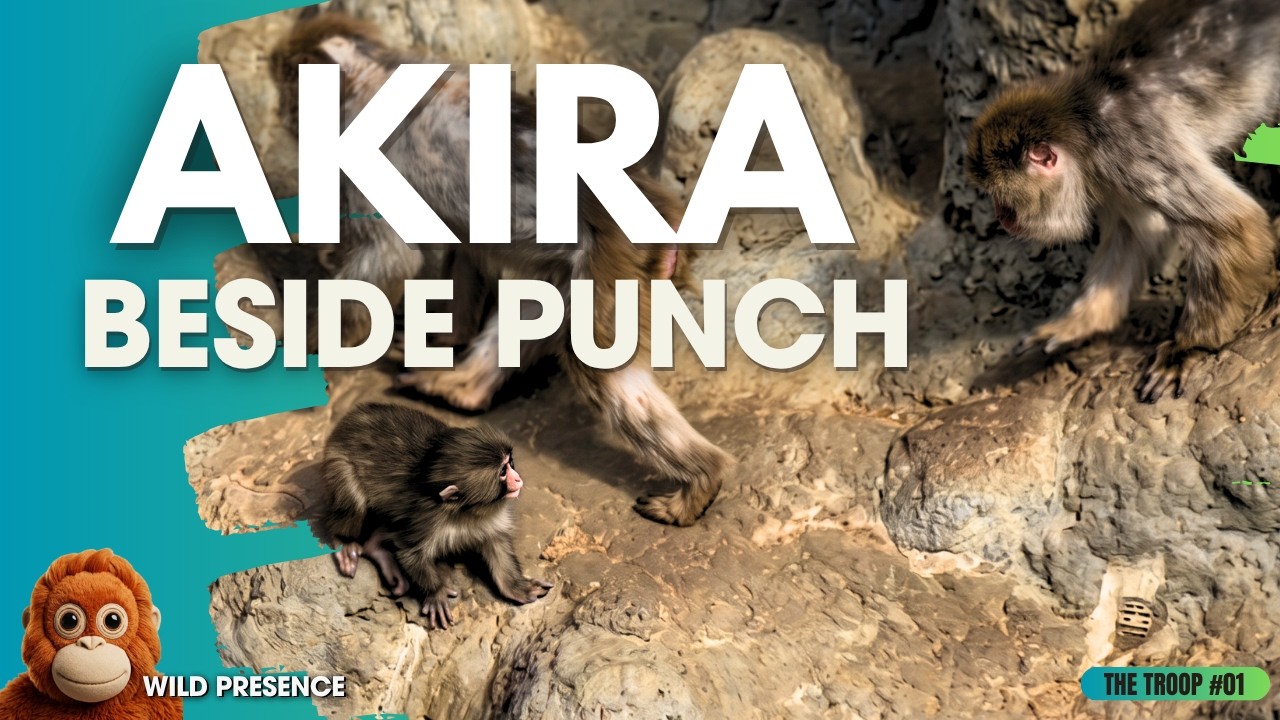 Punch Walks Beside Alpha Males &mdash; No One Chased Him  - Original footage by @MochiMochiMy