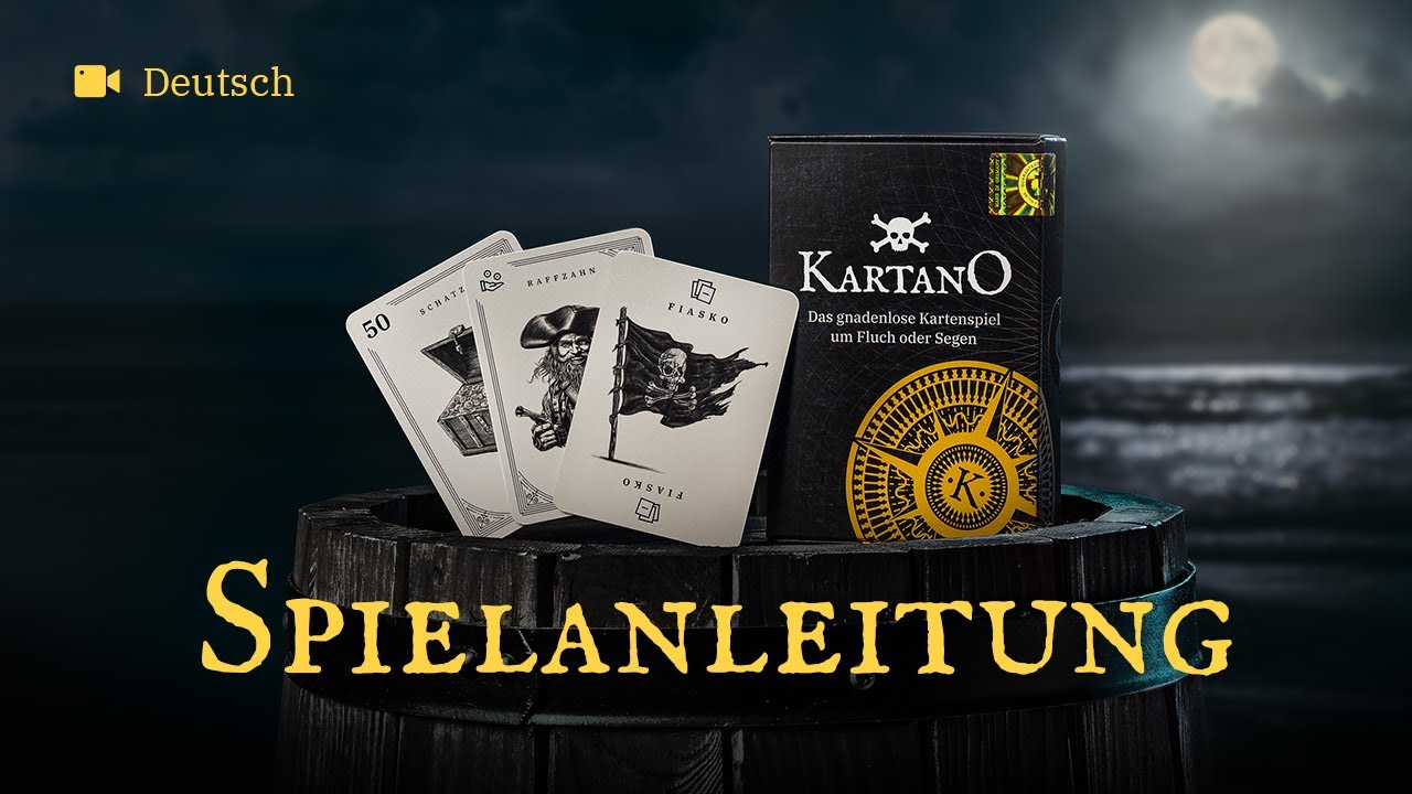 Kartano – Offizielle Spielanleitung und Testspiel des Kartenspiels auf Deutsch