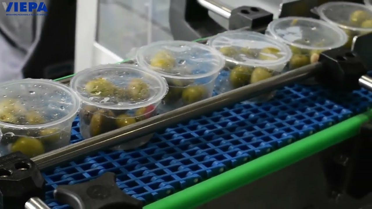 Cuff Type Packaging Machine for Cups//Μηχανή Συσκευασίας Μανσέτας για Κύπελα
