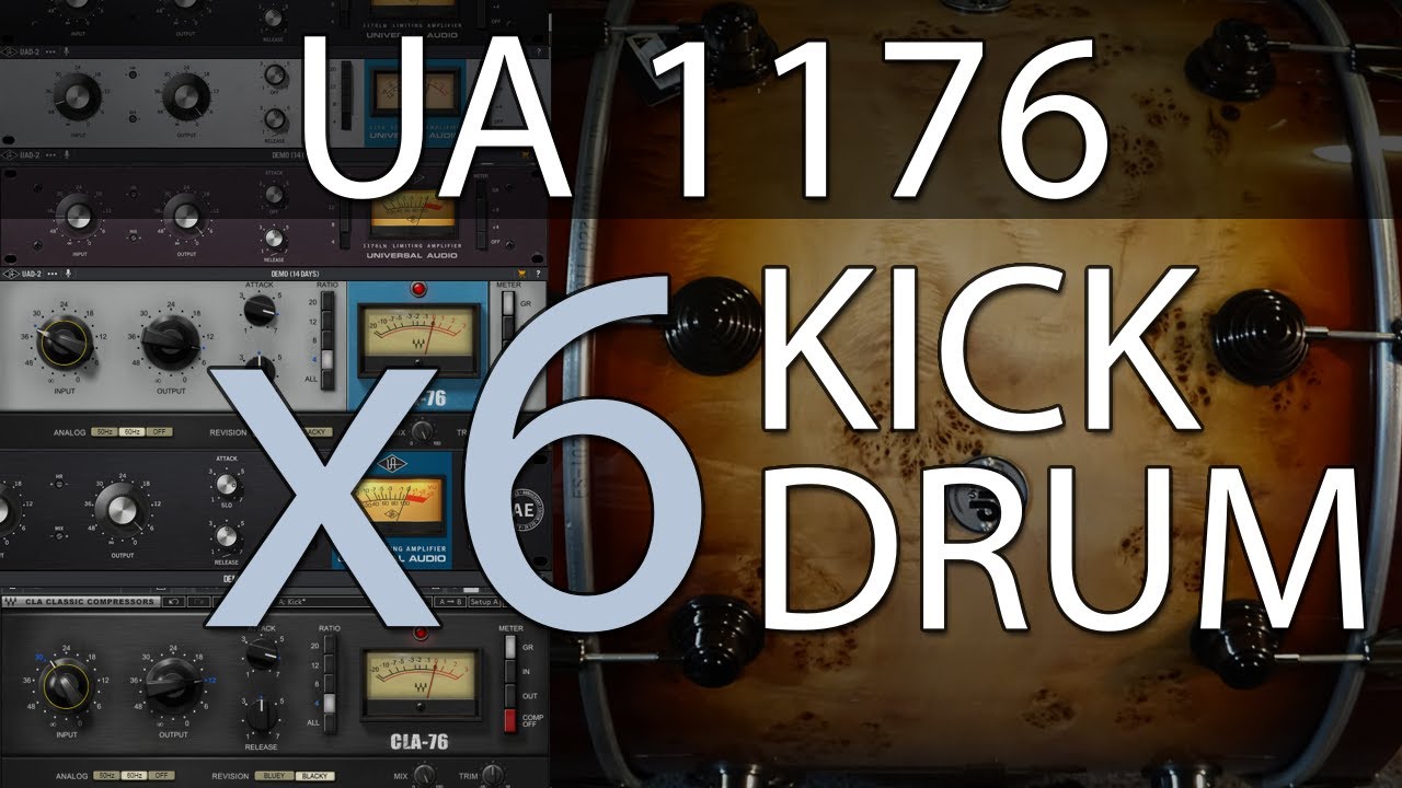 Which UA 1176 Compressor Sounds Best on Kick Drum? (Waves vs. UAD)