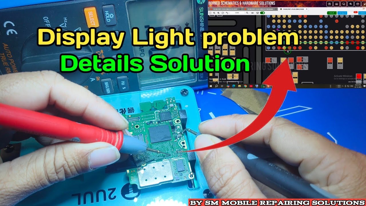Tecno Pop 3 plus (Bb4) Display Light problem | Tecno bb4 dead solution