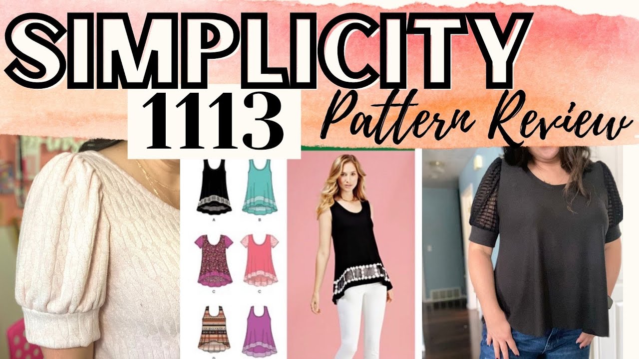 SIMPLICITY 1113 PATTERN REVIEW, RIB SWEATER KNIT SHIRT, SEWING FOR FALL, SEWING PATTERN REVIEW