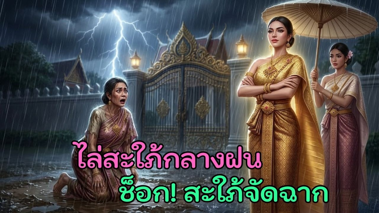 แม่ผัวใจยักษ์ไล่สะใภ้กลางฝนต้อนรับคุณหนูหมื่นล้าน ที่แท้คือแผนดัดหลังจนช็อกเข่าทรุด.