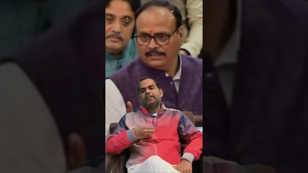 Deputy CM Brijesh Pathak was seen in an attacking mood in the Assembly!