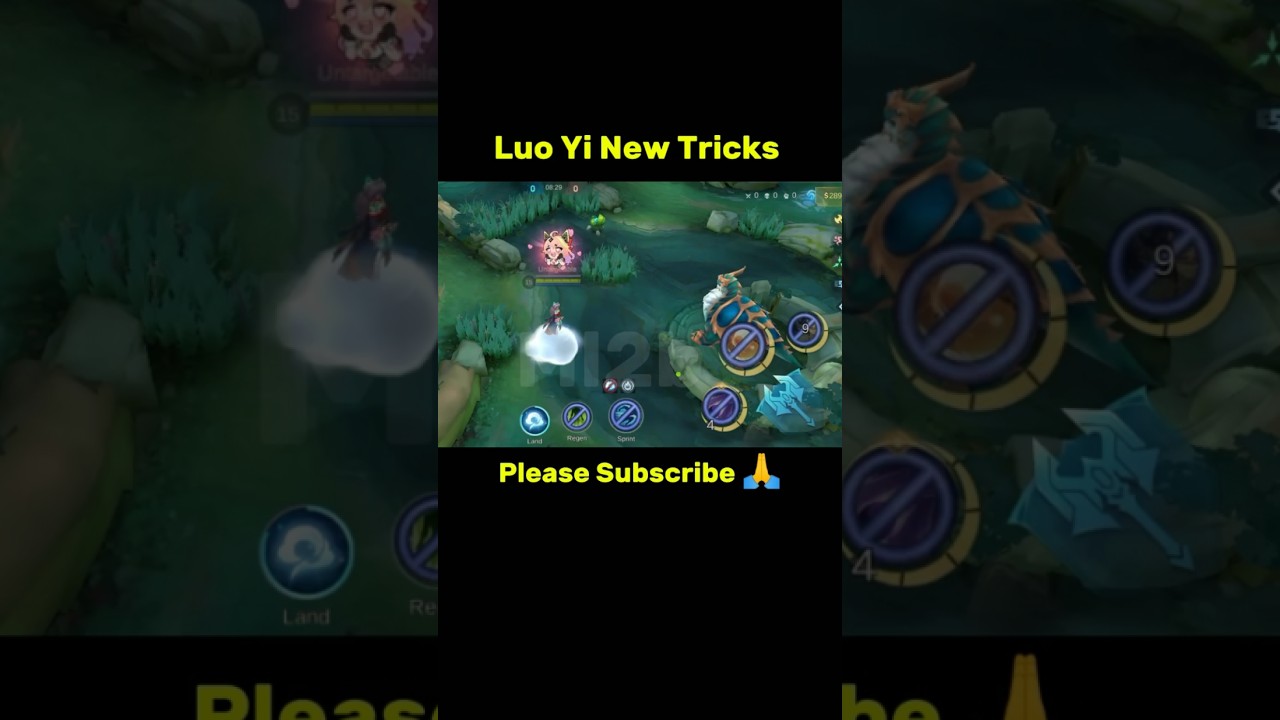 Luo Yi New Map Tricks Tutorial Mobile legends 