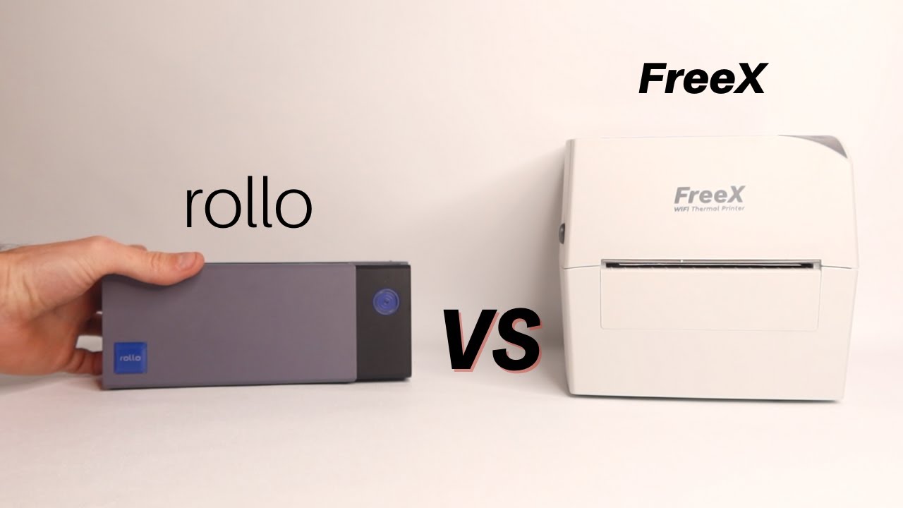 Rollo Vs FreeX Wifi Thermal Label Printer