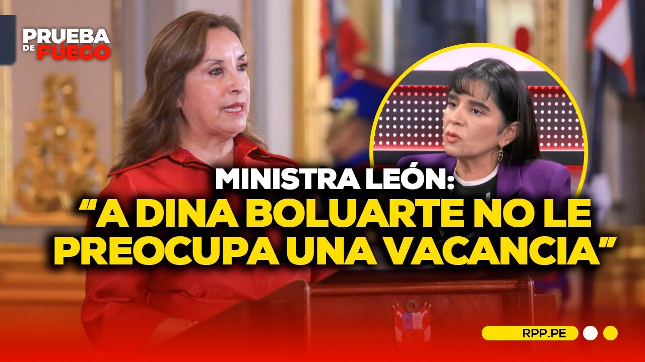 Ministra Desil&uacute; Le&oacute;n: 