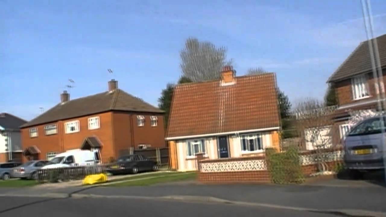 Driving Along Tudor Way, Grenville Road, Gresham Road & Burleigh Road, Worcester, England