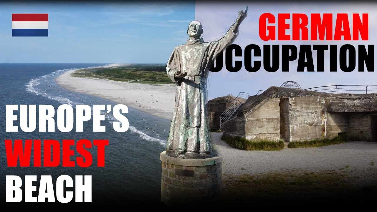 Schiermonnikoog - Gray Monks, Europe's Most Beautiful widest beach, WW2 & Wadden Sea 2024