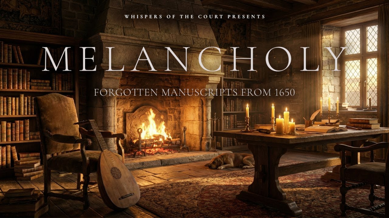 Melancholy from 1650: Original 17th Century Style Music | Dark Academia Ambience