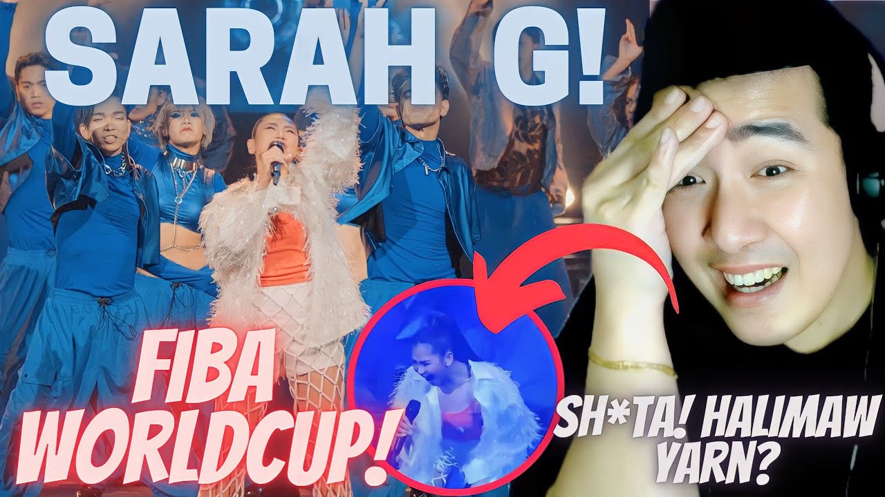 [REACTION] Sarah Geronimo & Billy Crawford FULL PERFORMANCE | FIBA Basketball World Cup Draw