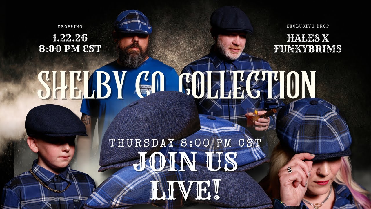 FunkyBrims LIve with Hales Speed Shop- The Shelby Co Drop - Thursday 1-22-26 8PM Central