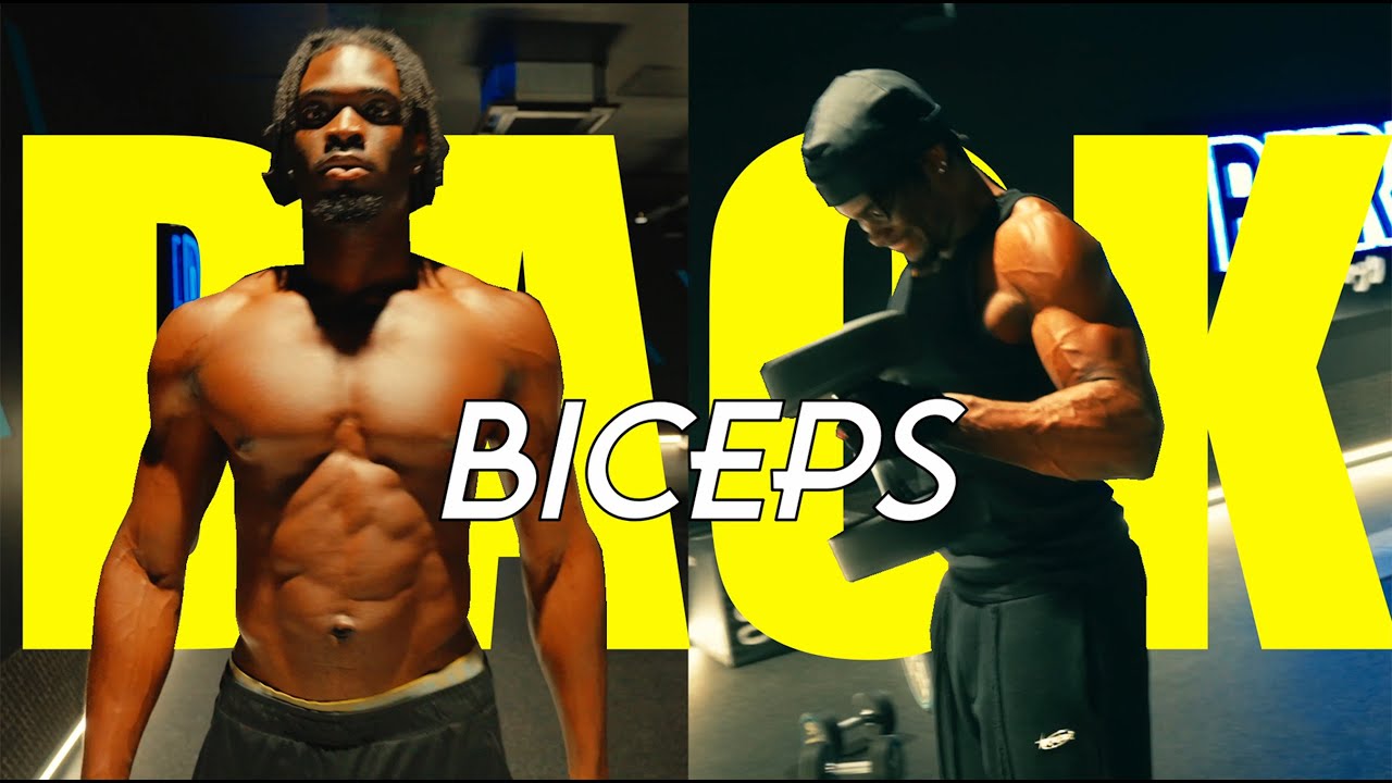 Back & Biceps Day - Insane Bicep routine