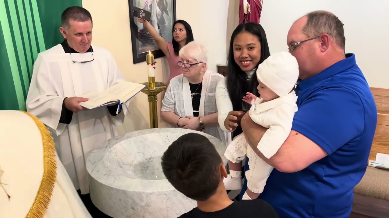 baptism ni  baby kano❤️