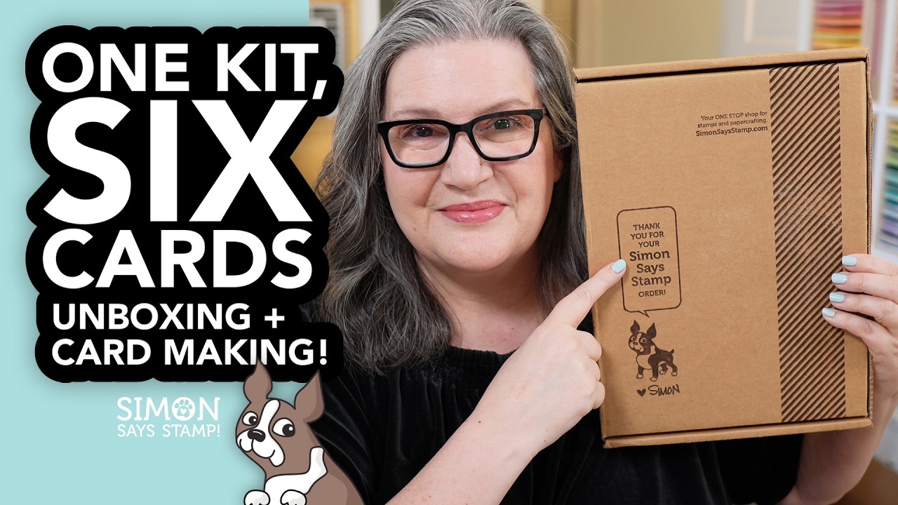 Let's Unbox the April 2026 Card Kit from @SimonSaysStamp and Make SIX Cards