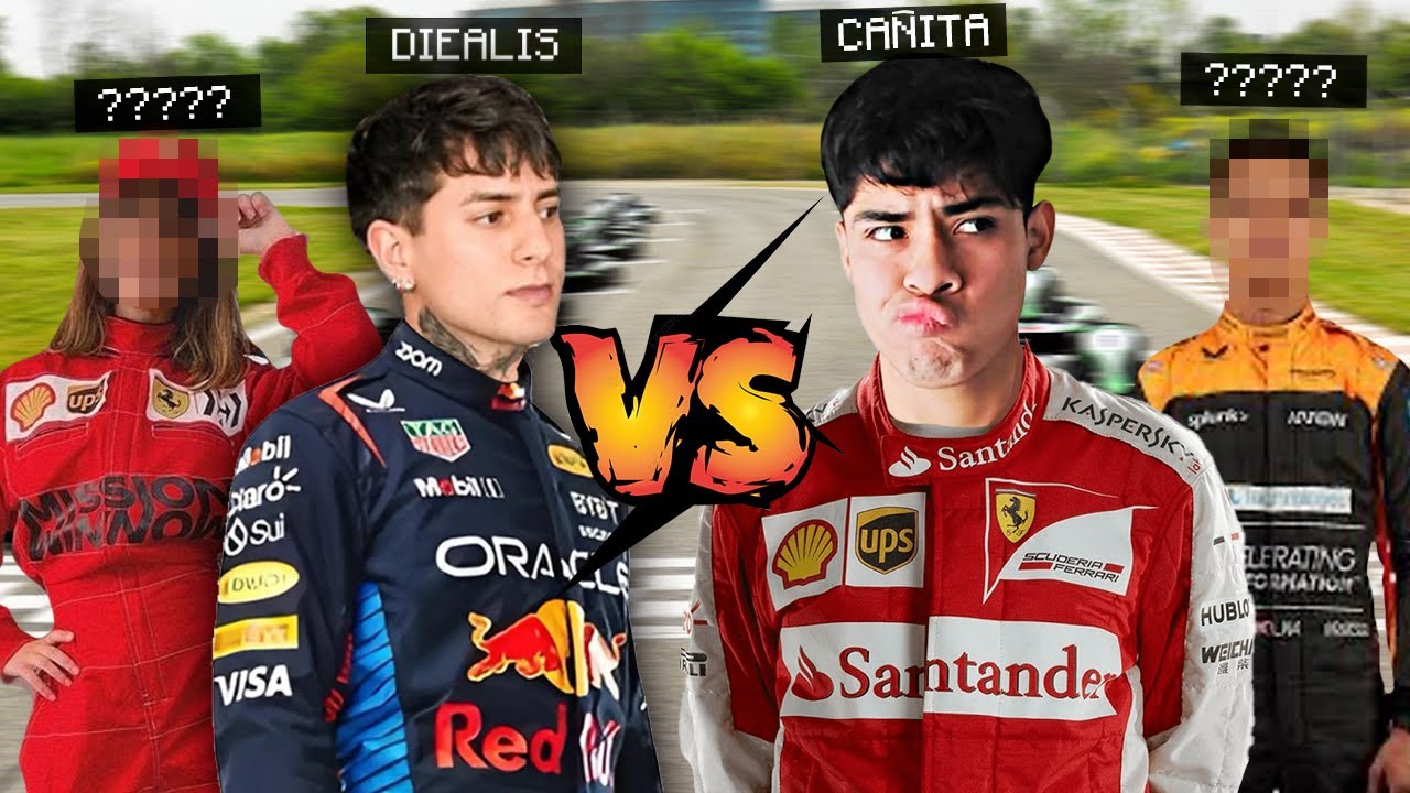 DIEALIS VS TIKTOKERS EN GO KARTS 🏎️🔥 | ME RECHAZAN EN DIRECTO 😢