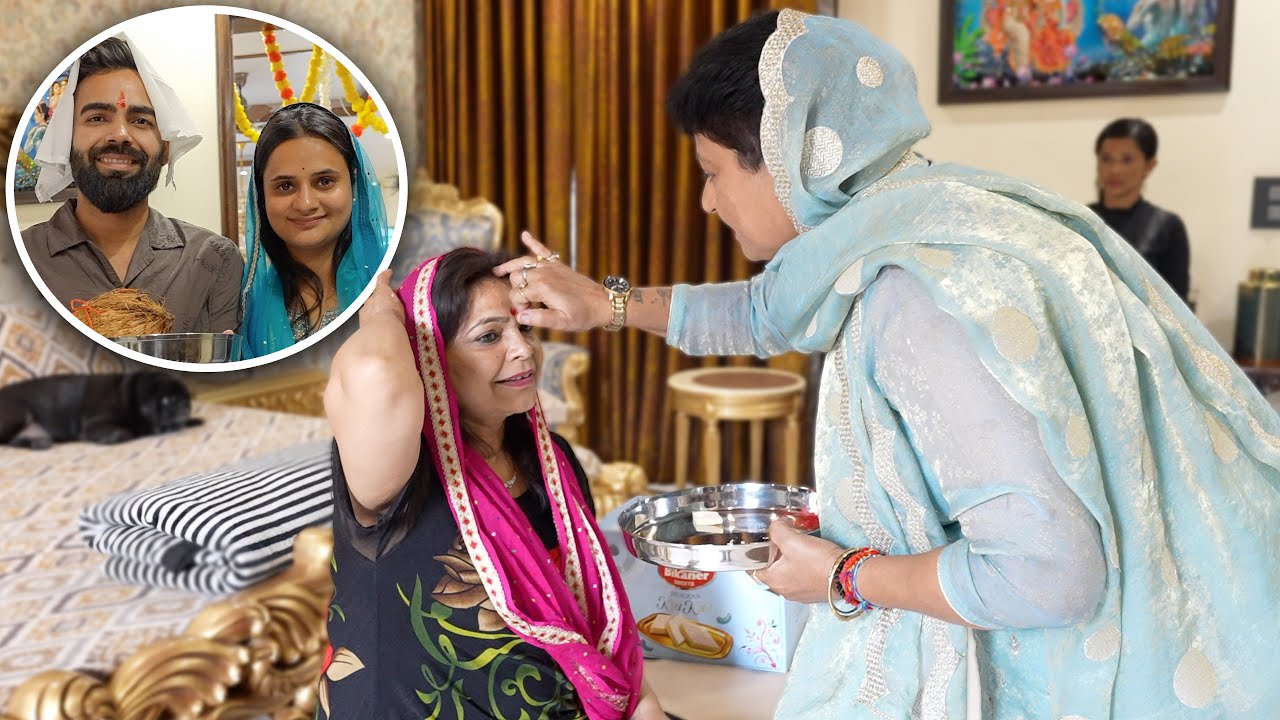 Bhai Dooj par aayi do Bahan