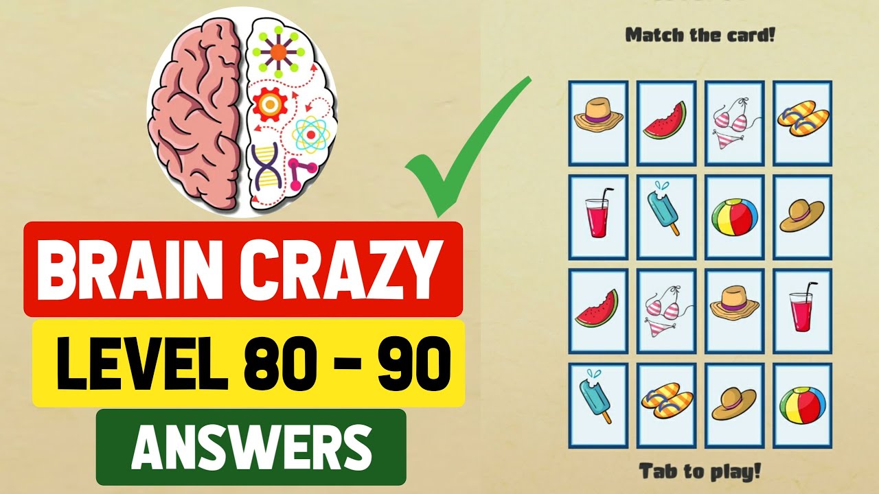 Brain Crazy :: Brain Crazy Level 80 to 90 Answers