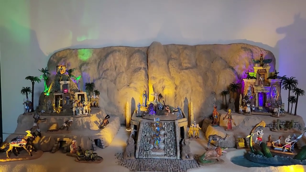 Lemax Spooky Town - Egypt Theme Platform
