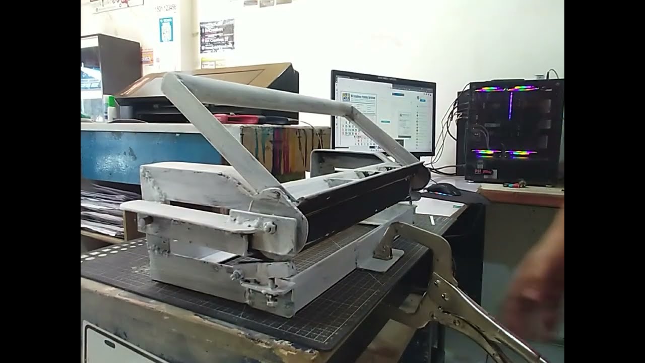 Home Made Calendar Clipping Machine
