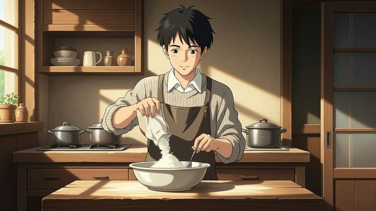 [ASMR] Making Homemade Noodles Japan