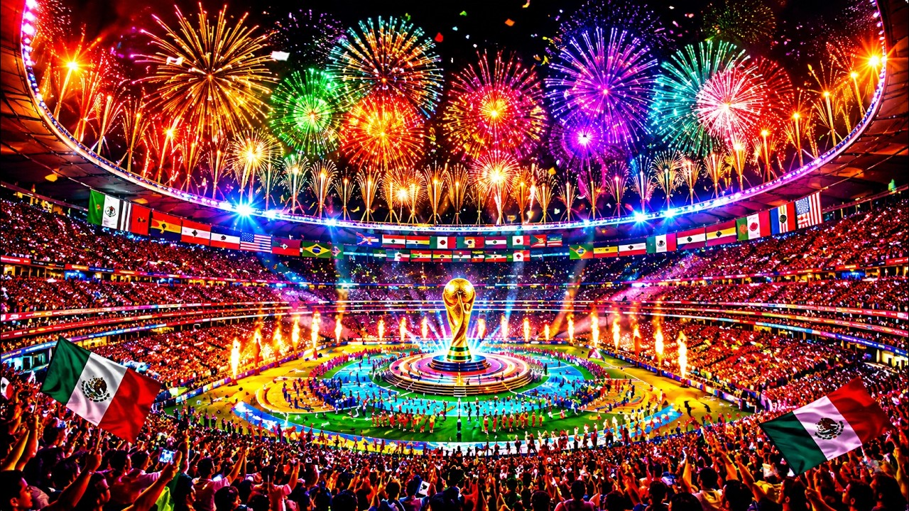 ⚽ Чемпионат мира по футболу 2026 &ndash; Новый официальный гимн и грандиозная церемония открытия | Полн...