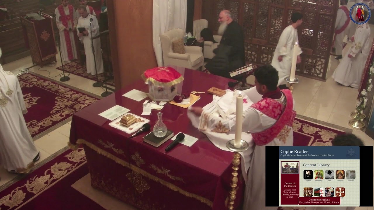 2nd day of Jonah's Fast Liturgy: 02/03/2026